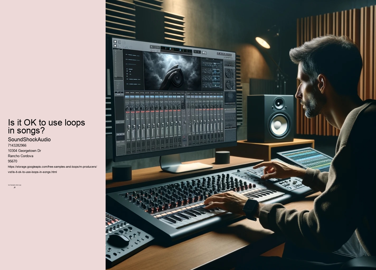 Is it OK to use loops in songs?